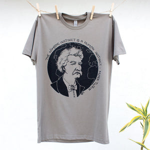 Mark Twain T-Shirt Nomadic Travel Design